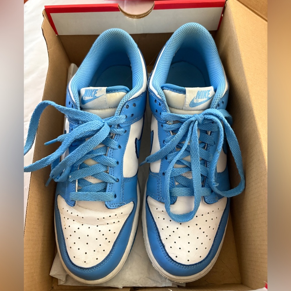 Nike Kids Sky Blue and White Sneakers